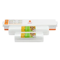 ATWFS Food Vacuum Sealer 1 sets Packing Machine with Vacuum Bags 17*500cm+25*500cm Packaging Rolls and 15pcs Bags 2
