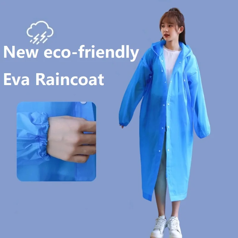 Rainwater Layers Waterproof Women's Raincoat Rain Cover Protection for Rainy Ponchos Folding Raincoat Trip Ponchos Waterproof - 4