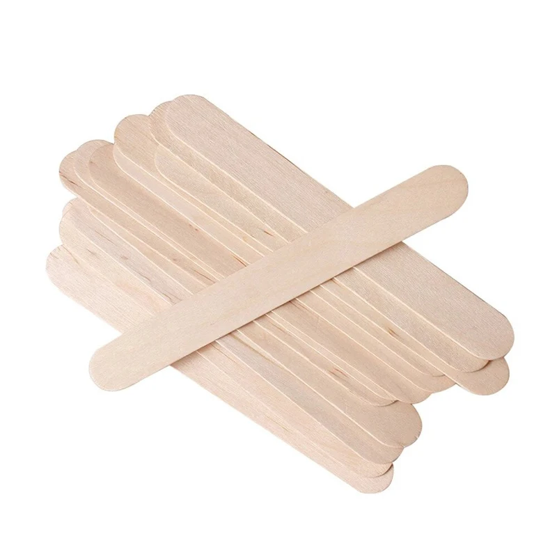 10pcs Wood Stick for Body Hair Remove Depilatory Wax Heater