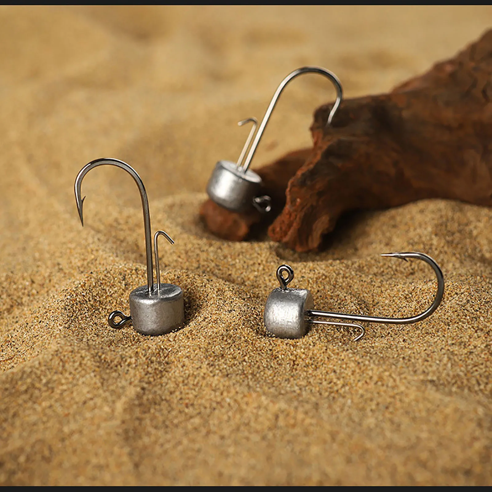 Têtes plombées Ned rig 1.5g à 6g pour leurres souples - Accessoires de pêche truite et carnassiers