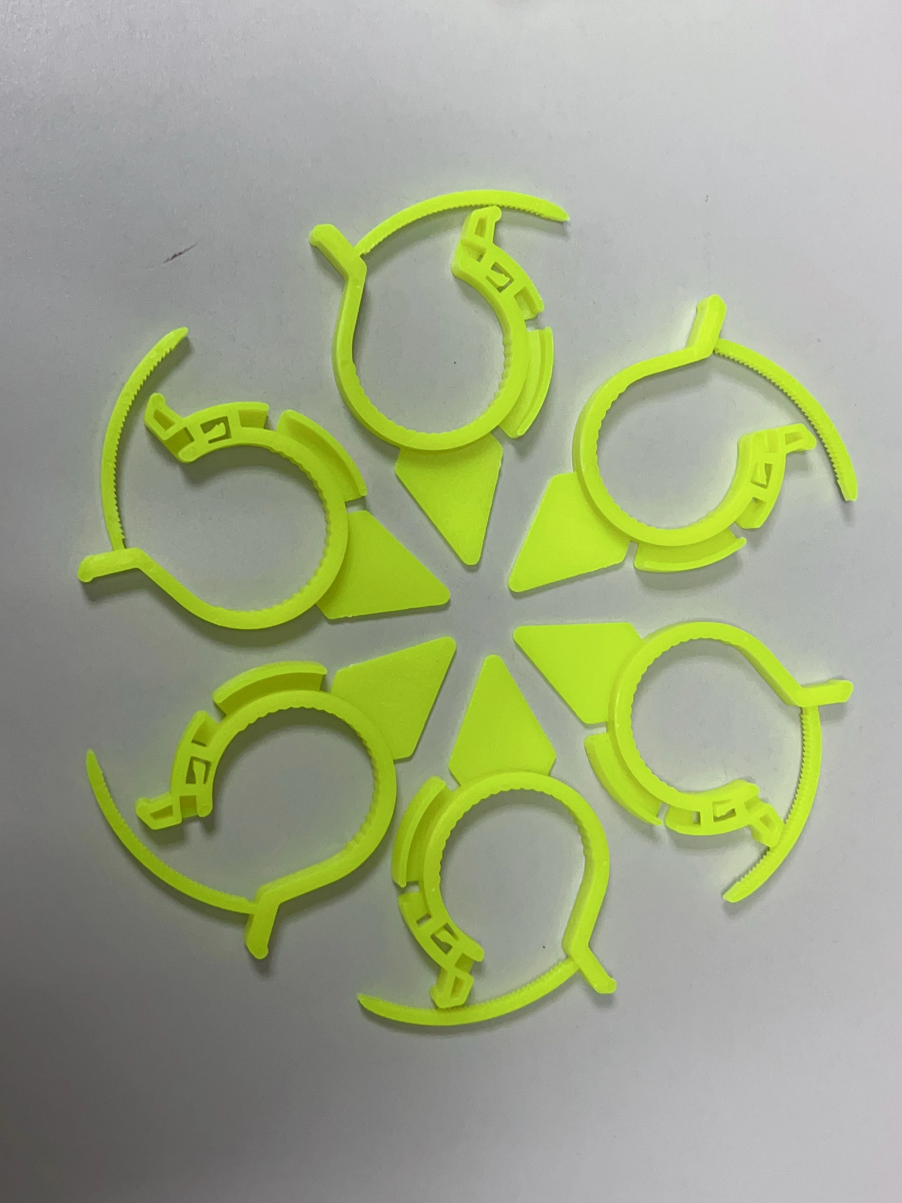 Adjustable Wheel Nut Indicator SW3038 10Pcs For 30-38mm NUT car accsesories Yellow color PA