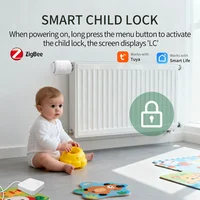 Tuya Smart ZigBee 3.0 TRV Radiator Actuator Valve Thermostatic Radiator Valve Temperature Controller Support Alexa Google Home - Image 4