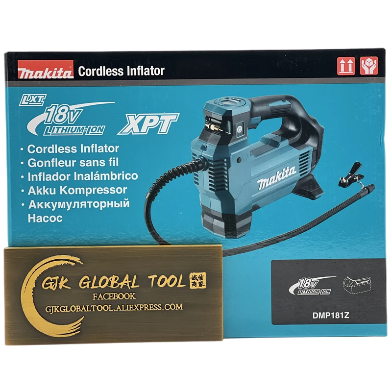 Makita DMP181ZX DMP181Z DMP181 18V LXT 120 PSI Lithium-Ion Cordless Inflator - Bare Tool 3