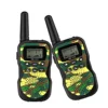 Walkie Talkies Rechargeable for Kids Long Range,Xmas Birthday Gift, Hiking Gear Camping Games Toys with Flashlight Pink 4