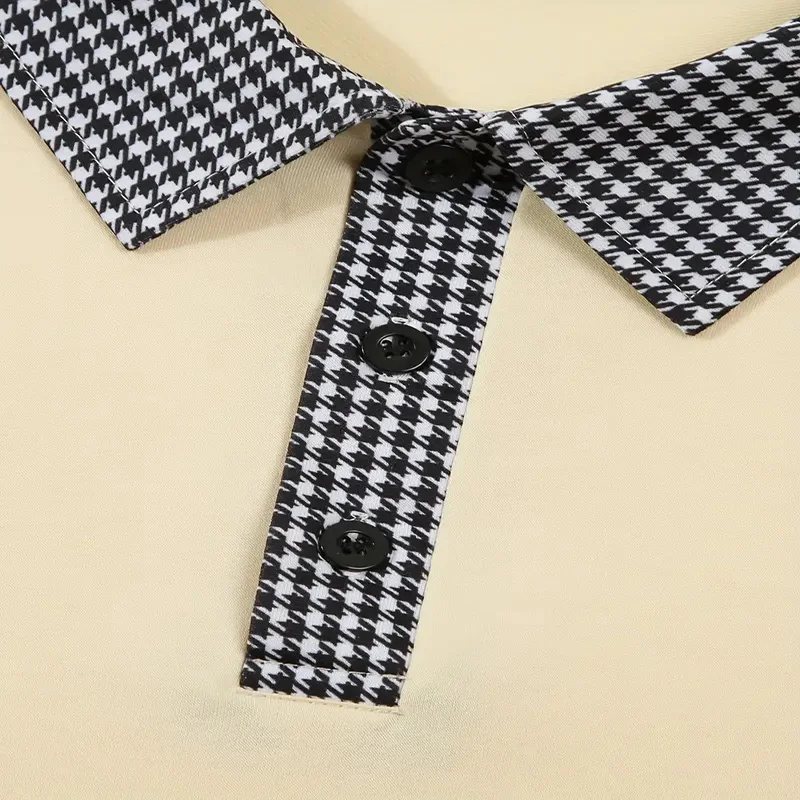 Spring and Autumn Men's Long Sleeve Polo Shirt Classic Business Office T-shirt Male Street Casual Fashion Solid Color Top