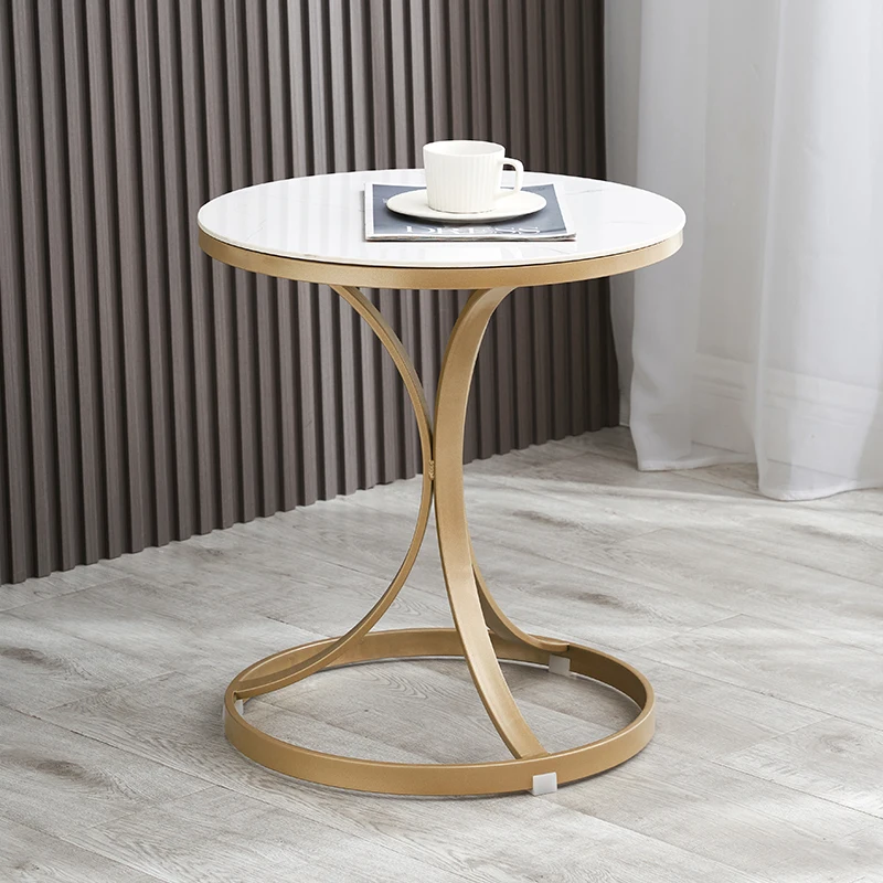

Free Shipping Sofa Tray Coffee Table Simple Kitchen Small Gold Side Table Nordic Luxury Stolik Kawowy Living Room Accessories