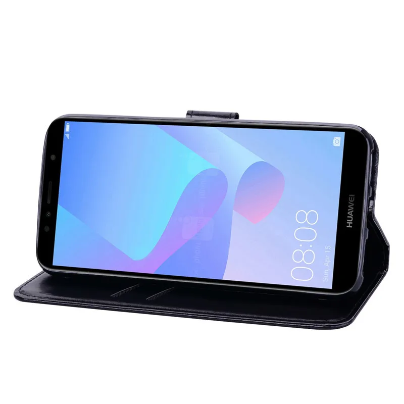 For Honor 7A Case 5.45 inch DUA-L22 Luxury Leather Flip Case For Huawei Honor 7A Pro AUM-L29 5.7 inch Phone Cases Coque Fundas 4