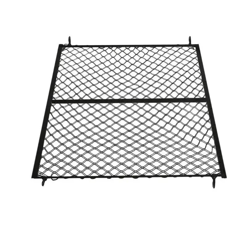 

Car Trunk Rooftop Net Mesh Cargo Net Heavy Cargo Net Truck Trailer Dumpster Extend Mesh Covers Luggage Nets With 4 Fixed Hooks