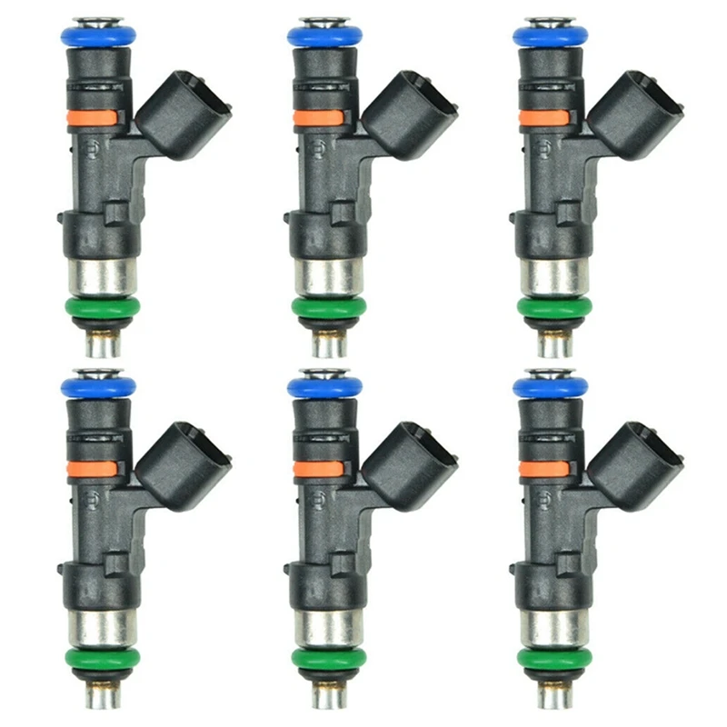 

6PCS Fuel Injector EV14 52Lb 550Cc 0280 158 117 0280158117 For A4 TT VW Golf Jetta Accessories