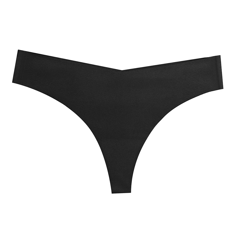 Elegant Ice Silk Seamless Bikini Panties – Soft, High-Elasticity Low-Rise Underwear