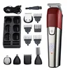 WAIKIL Professional Men's Electric Hair Clipper Multifunctional Hair Trimmer USB Rechargeable Cordless Digital Grooming Tool 6