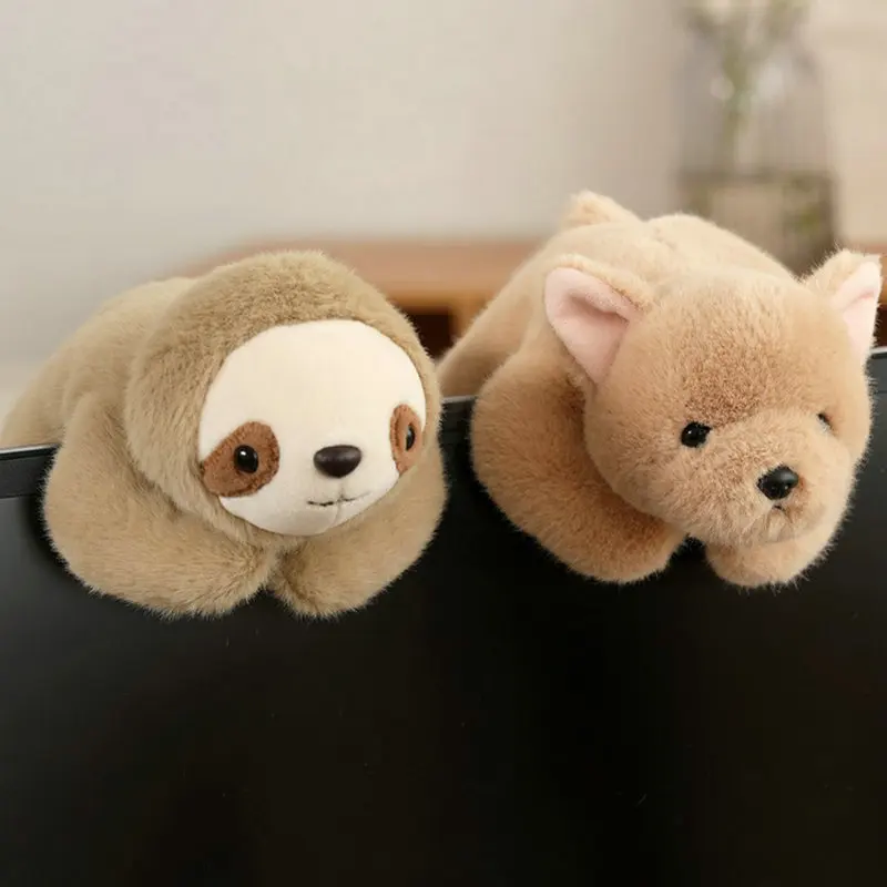 

20cm Simulation Animal Plush Toy Soft Stuffed Panda Rabbit Pig Bear Dog Sloth Cat Cute Animal Birthday Valentine's Day Gift