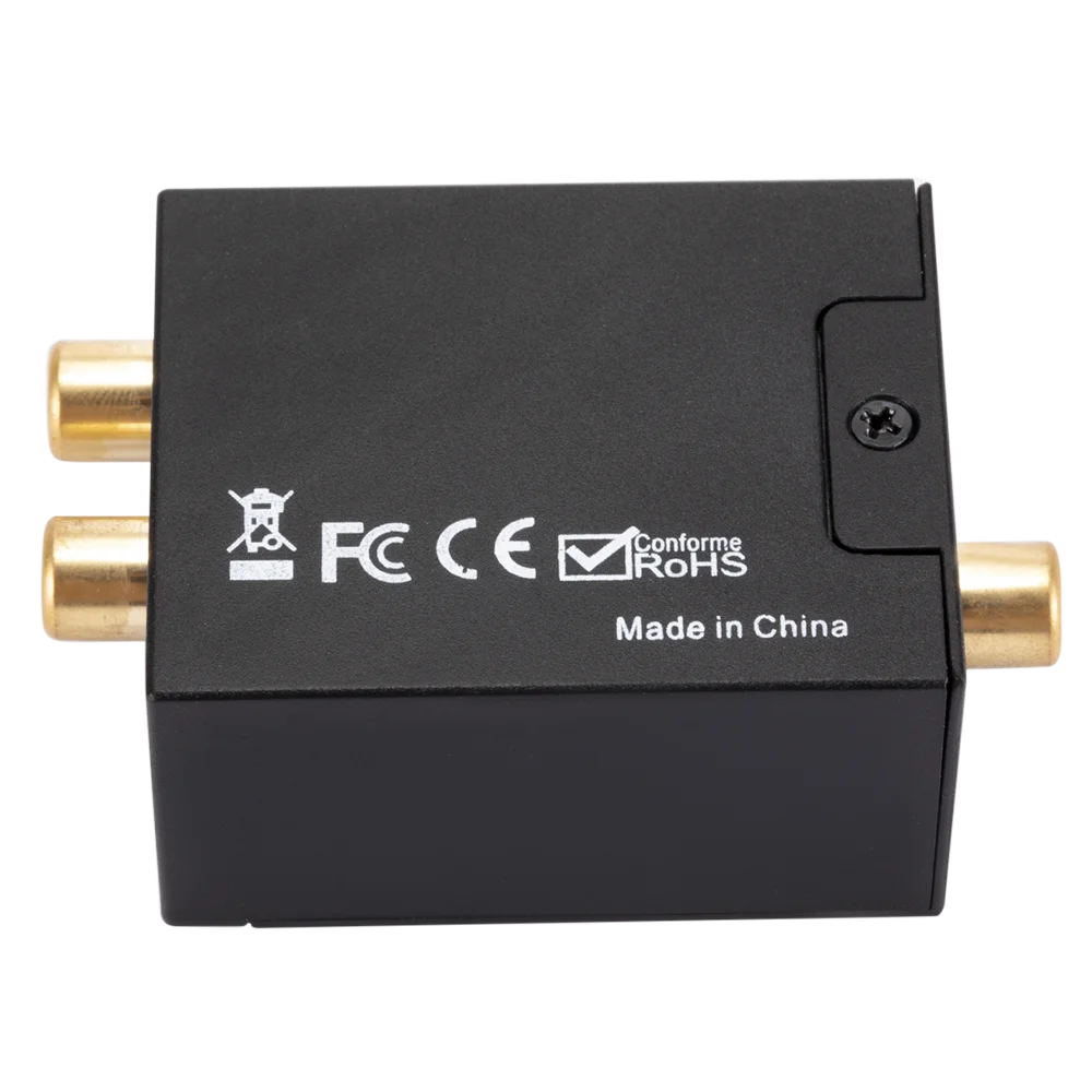 Audio Converter Adapter Audio Converter Amplifier Audio Decoder Audio Converter Headphone Audio Decoder Digital to Analog Audio Converter BT Optical Fiber Toslink Coaxial Signal to RCA R/L Audio Decoder SPDIF for ATV DAC Amplifier