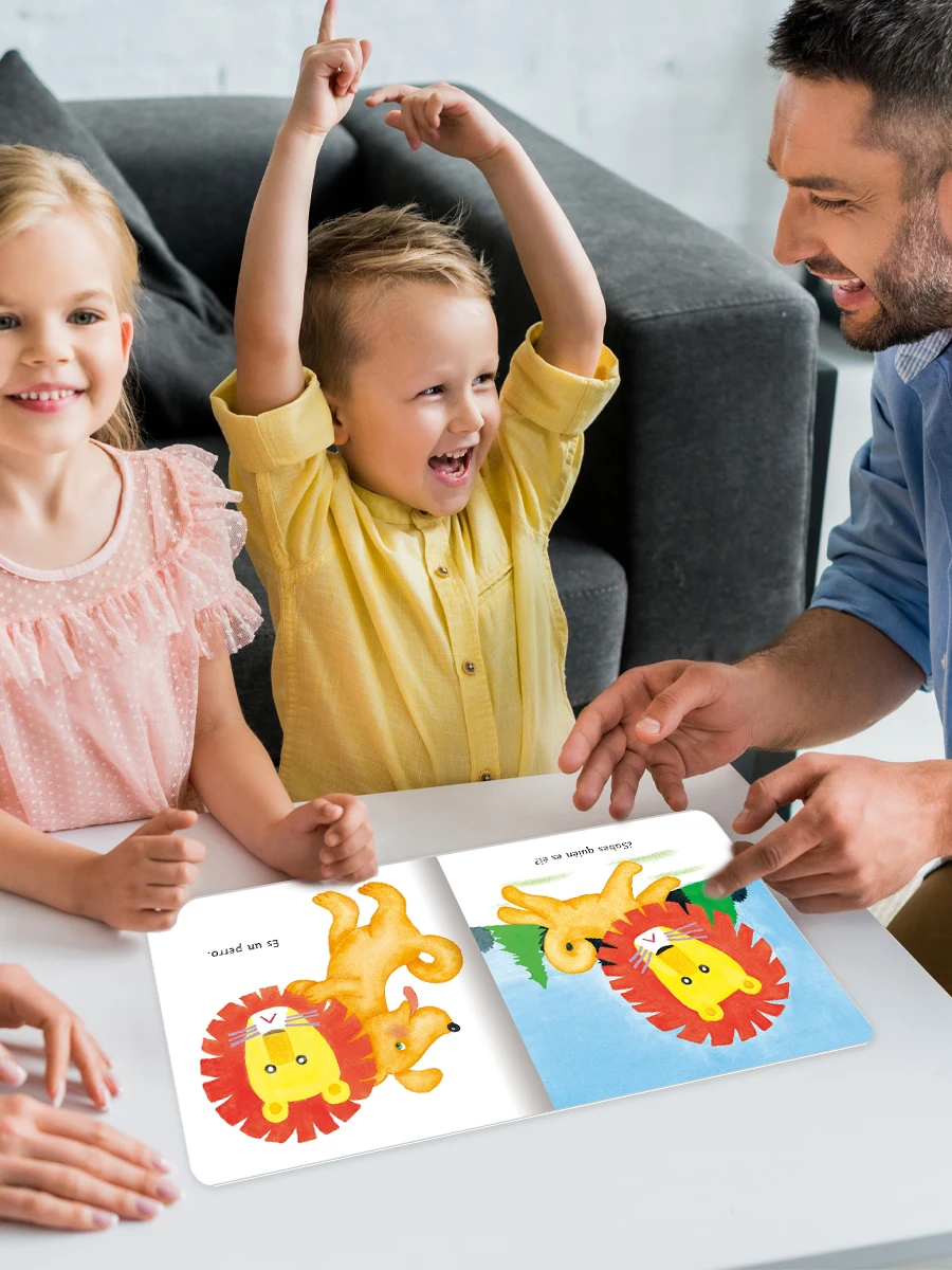 Set of 10 Spanish Children's Story and Learning Books - Enlightening Puzzle Series
