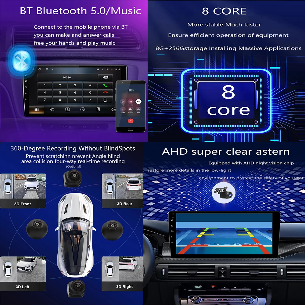 Leitor multimídia automotivo para Renault Traffic 3, navegação GPS, DSP Carplay, WiFi, Android 13, rádio, 2014-2021