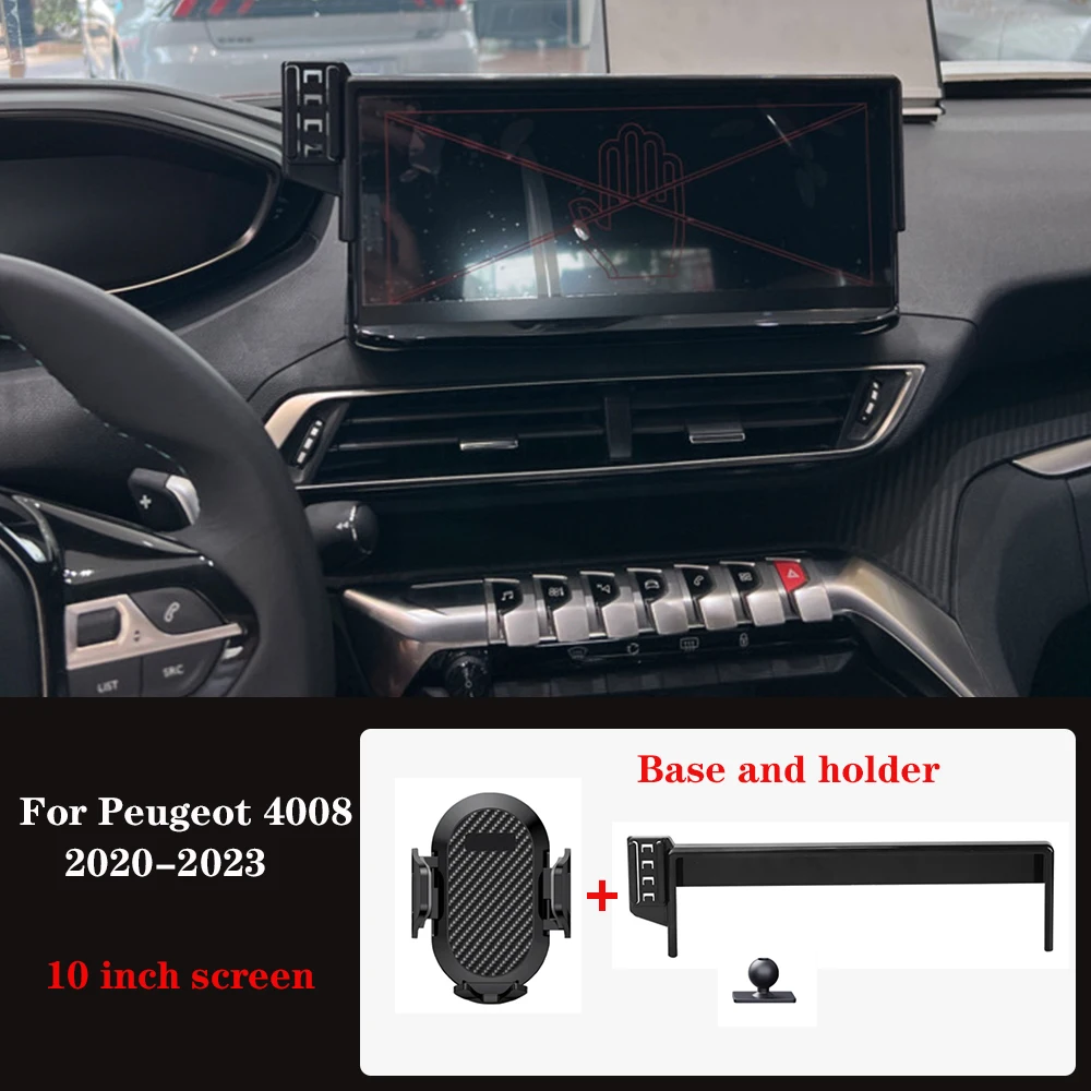 Support de tlphone de voiture pour KIT, support de charge sans fil, supports de tlphone portable, base de partenaires 15W, cran 10 pouces, 4008, 2020, 2023-Only The Base image 1 | Rakuten
