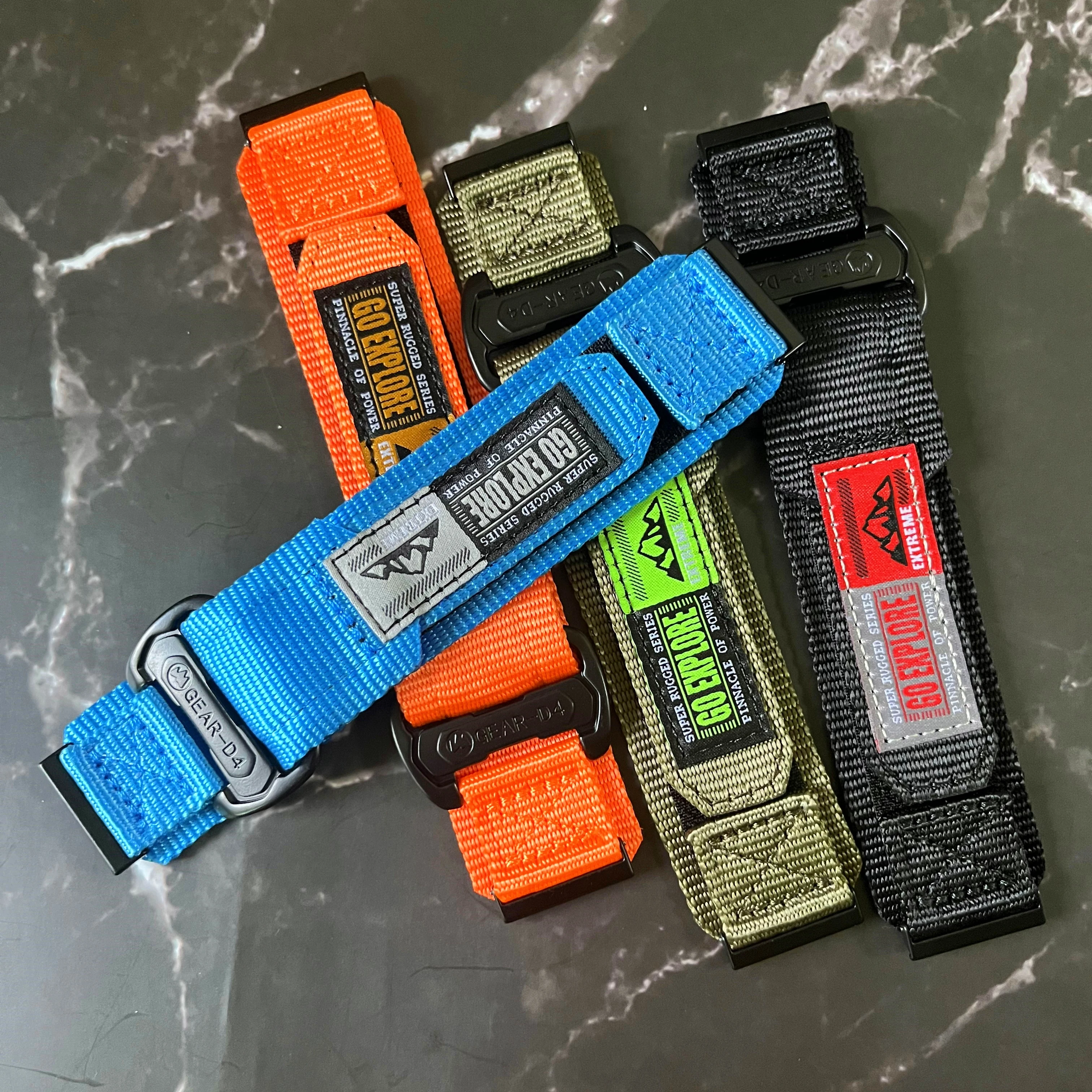 Premium 24mm Suunto Nylon Loop Strap - Easy Fit and Replaceable Wristband Belt
