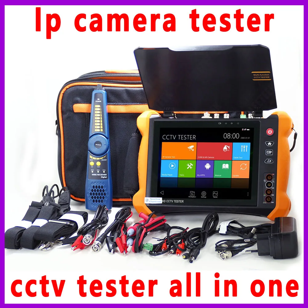X9MOVTADHS Ip Camera Tester Poe Cctv Tester All In One Hd Monitor Analog Security Monitor Coaxial Ipc Tester Rj45 Cftv4k monitor
