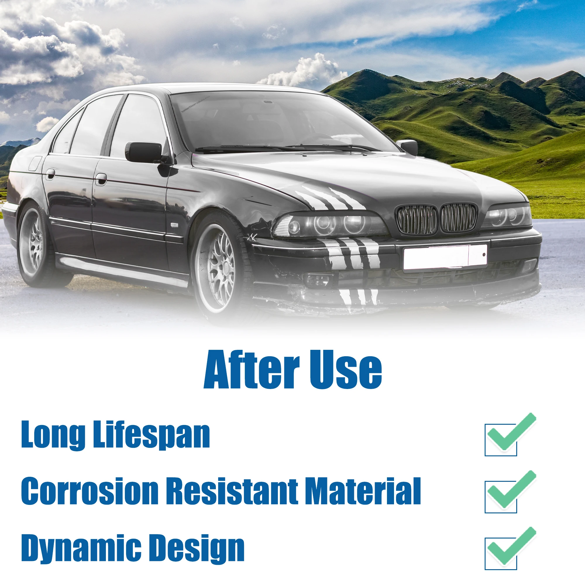 UXCELL  ĵ  ׸, BMW 5 ø E39 1999 2000 2001 2002 2003 51137005837/51137005838, 1 