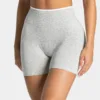 Short de yoga imprimé léopard pour femmes, short de sport sans couture, short de sport taille haute push-up, short de cyclisme