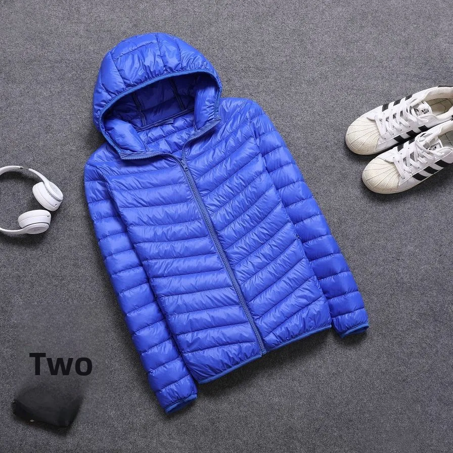 Hooded royal blue