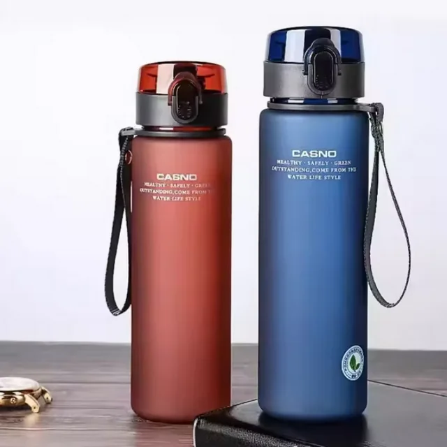 400ml/560ml Frosted Sports Water Bottle BPA Free Leak Proof Sports Water Bottle Tour Hiking Portable Outdoor Riding Gym Bottles 2