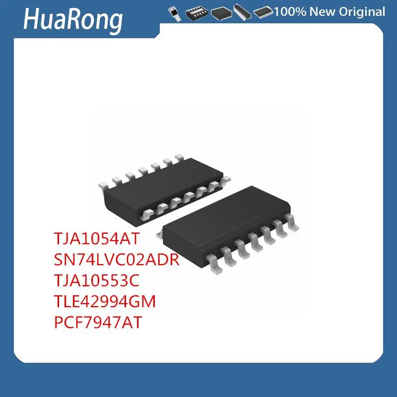 

10Pcs/Lot TJA1054AT TJA1054T SOP14 SN74LVC02ADR TIVC02A TJA1055/3/C TLE42994GM PCF7947AT VHC04 TSSOP14