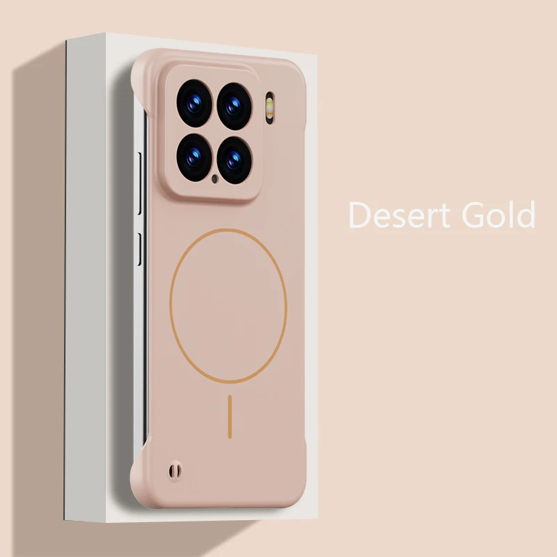 Enhanced Magnetic Case | Ultra Thin Frameless Design with Wireless Charging Capability