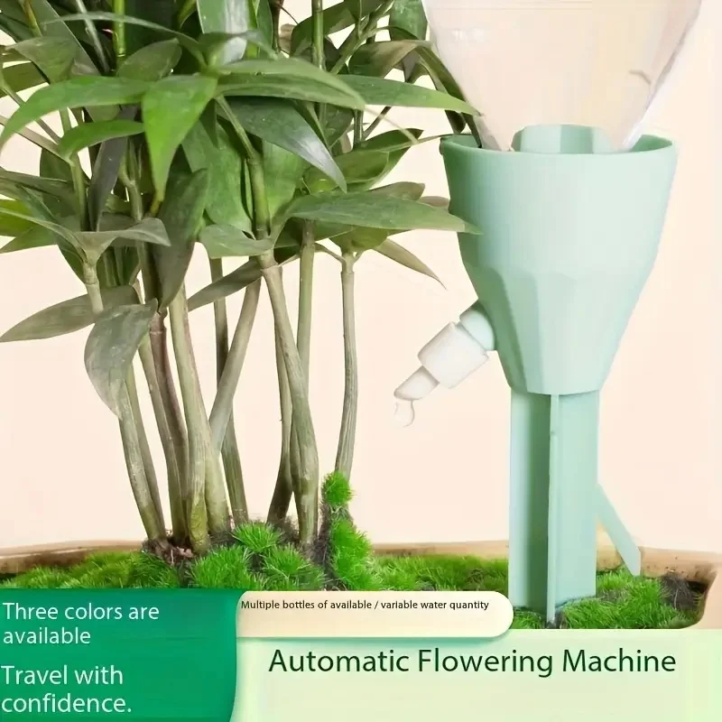 20pcs Auto Drip Irrigation Kit. Adjustable, Battery-Free Watering for Potted Plants. Compatible with Standard EU/US Bottles. - 3