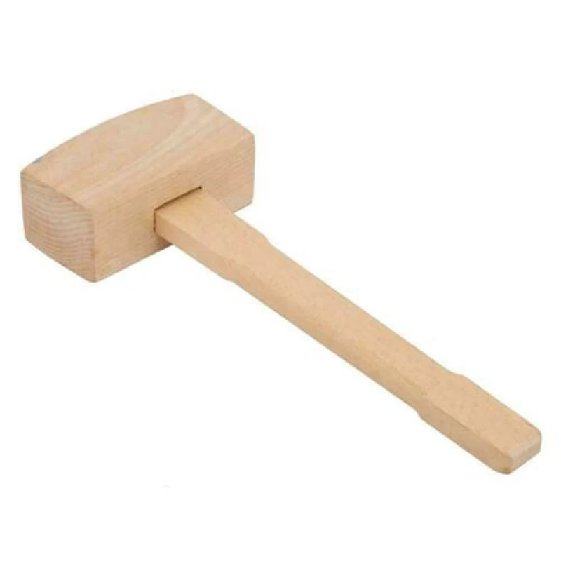 Wooden Mallet Hammer Wood Hand Tool Woodworking Hammer Durable for Carpenter