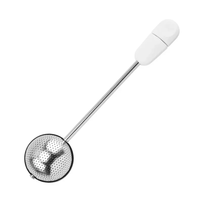 304 Stainless Steel Tea Infuser Strainer Long Handle