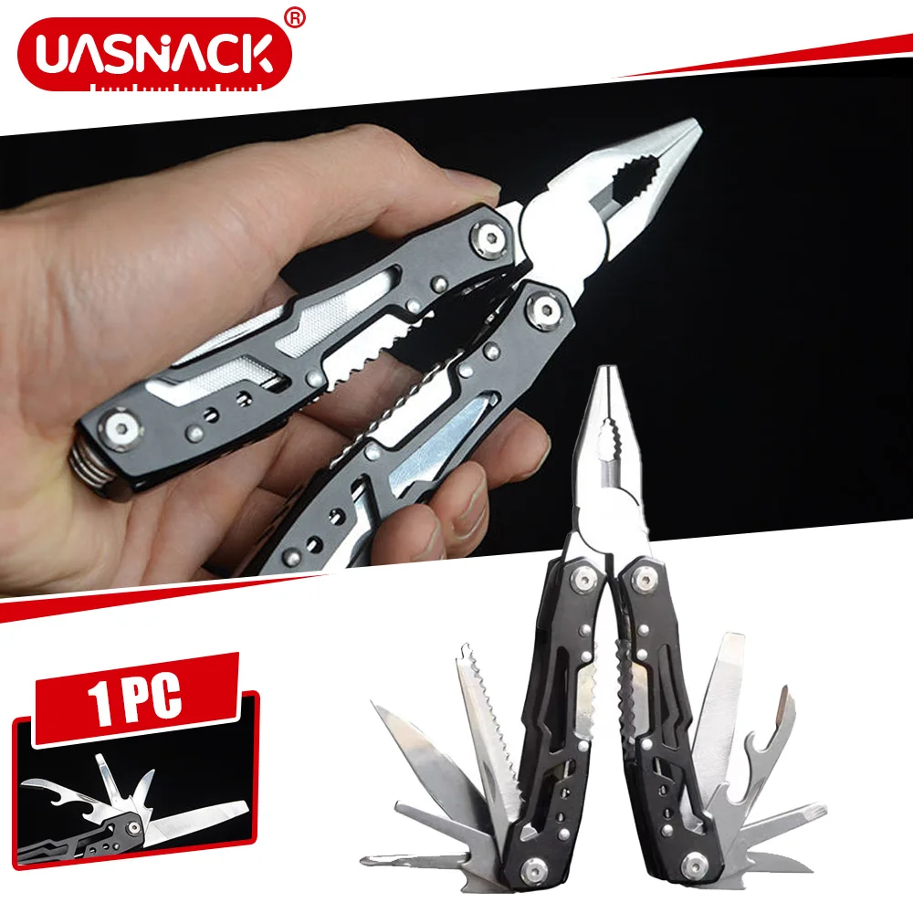 Folding Knife Multifunction Stainless Steel Multi-tool Pocket Knife Pliers