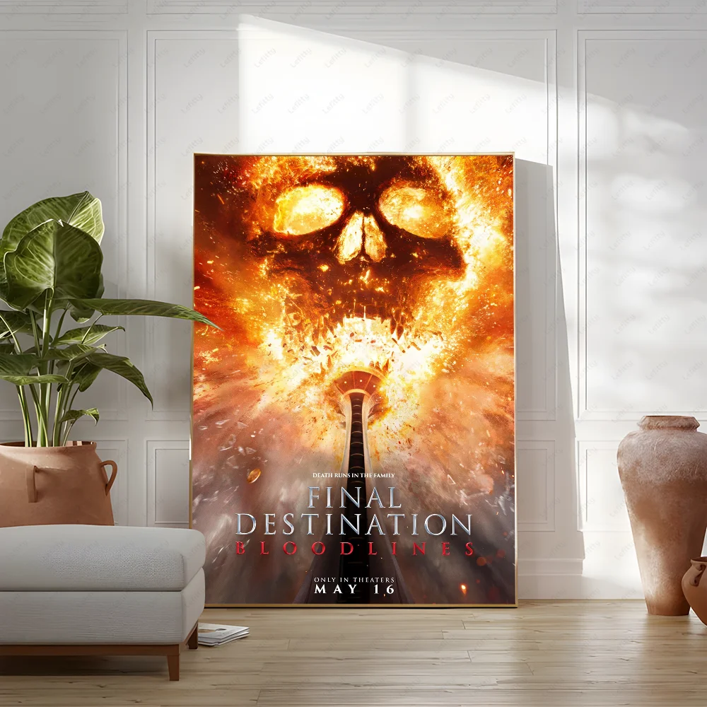 Film Final Destination Bloodlines Poster Wandkunst Malerei Studie Nordic Home Decor – Detail 12