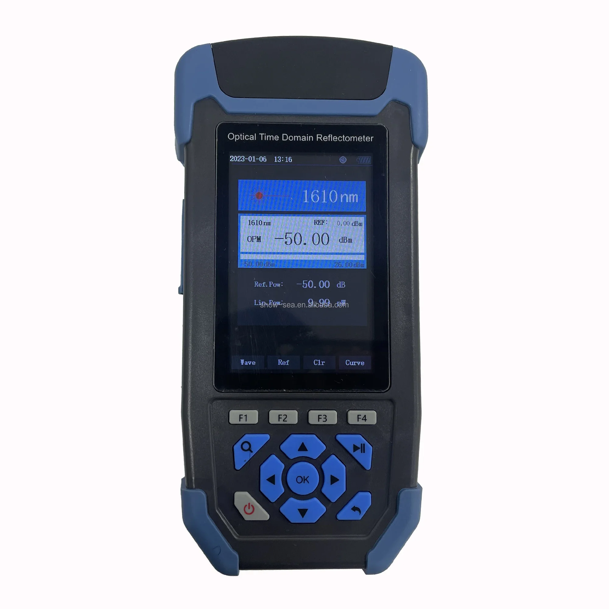 1610nm 24dB 60KM 8 Functions in 1 Device Online Live PON Mini OTDR with Event Map and OPM and OLS VFL IL