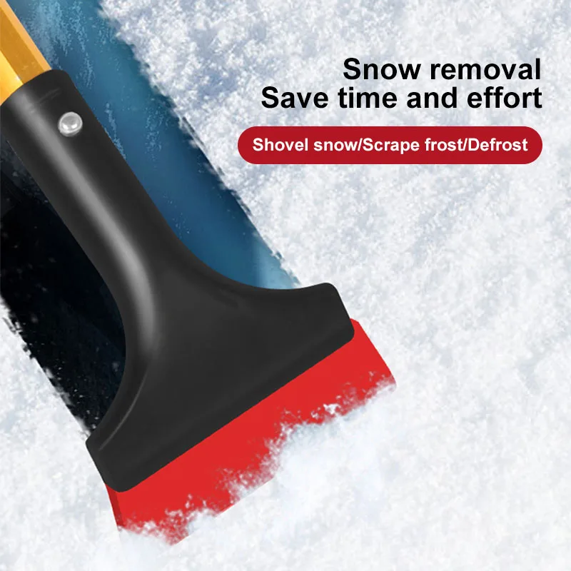 Kcimo Car Ice Scraper Windshield Snow Removal Shovel Ice Breaker Snow Remover Cleaning Glass Brush Winter Car Accessories