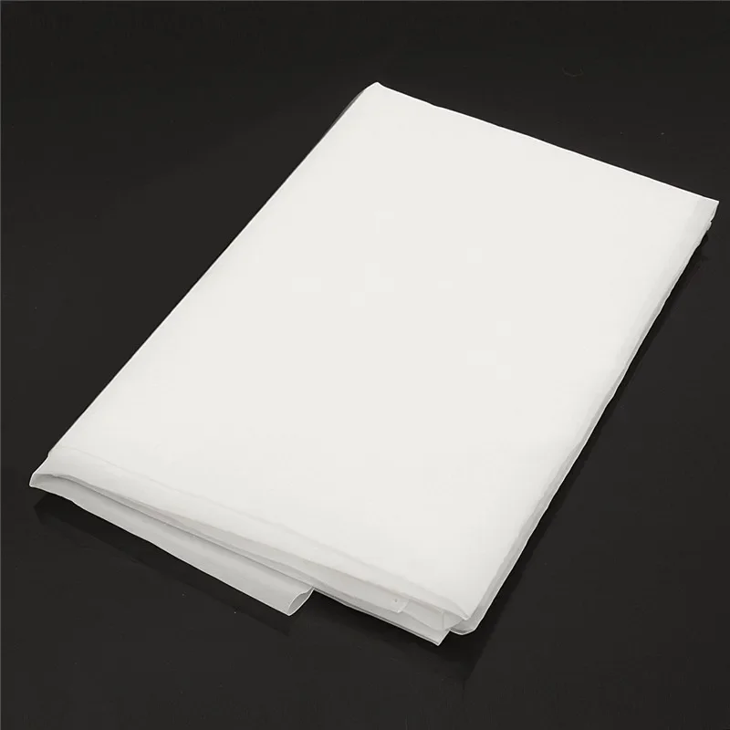 1mx1m 40-Inch Durable Quality White Nylon Filtration Sheet 200 Mesh Water Oil Industrial Filter Cloth Vacuum Cleaner Parts