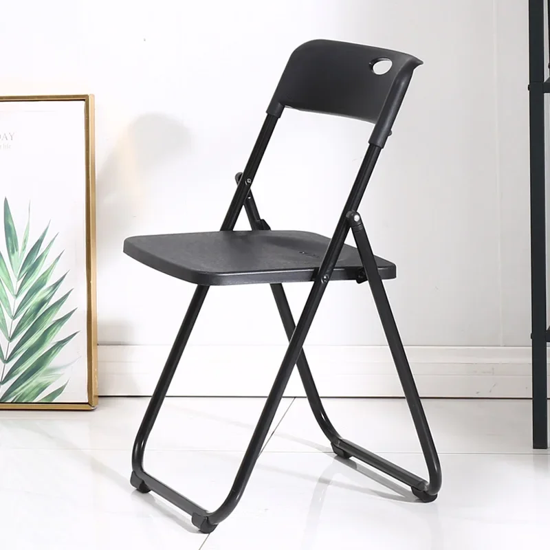 Plastic Folding Chair Garden Picnic Camping Chair Household Office Easy Storage Portable Storage Folding