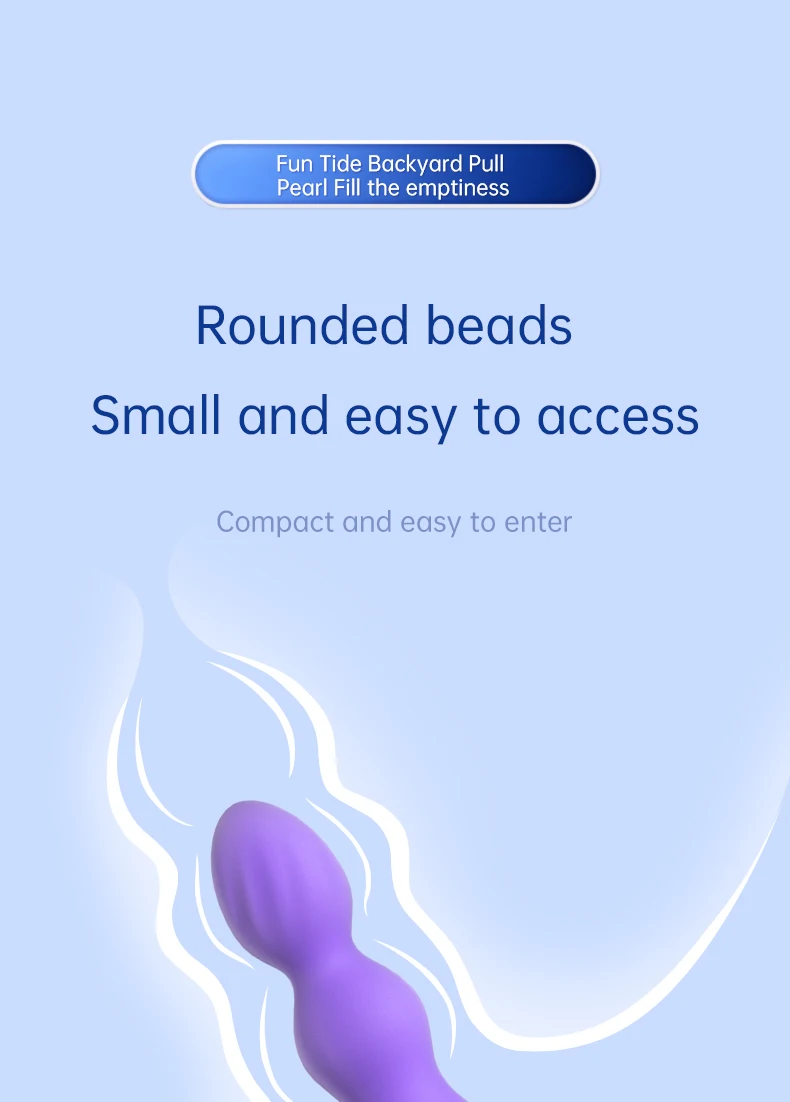 Vibratore perle anali butt plug massaggiatore prostatico_voghion.com