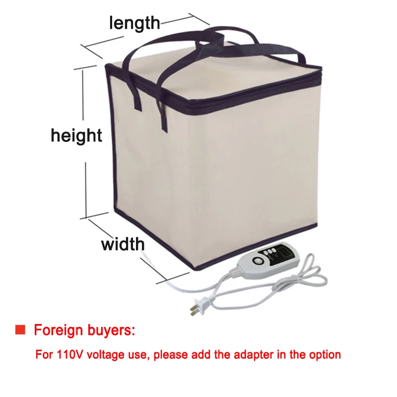 Fermentation Bag Household Yogurt Bread Rice Sweet Wine Bun Steamed Bun Wake Up Box Noodles Breeding Thermostatic Red Wine Ferme