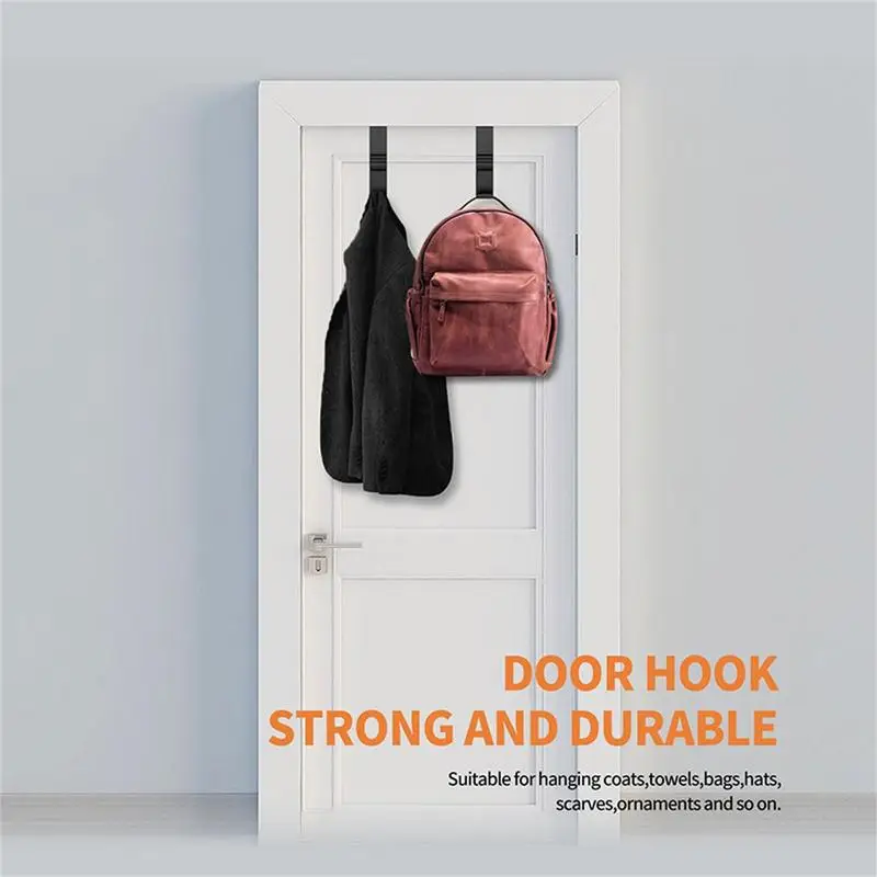 Over The Door Hooks Rack Multi-purpose Holder Hat Organizer Clothes Coat Bag Hanger Home Room storage hook,door hook