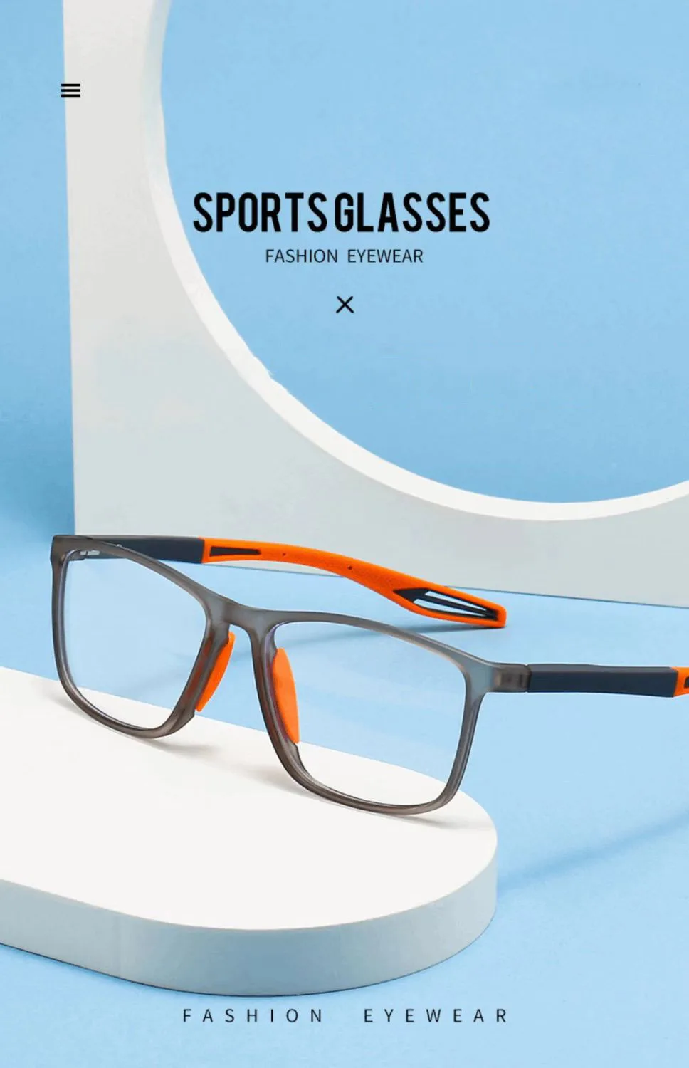 Sport Anti-Blaulicht-Lesebrille für Männer Hoch auflösende ultraleichte Lesebrille für Frauen mittleren Alters und ältere Frauen – Detail 1
