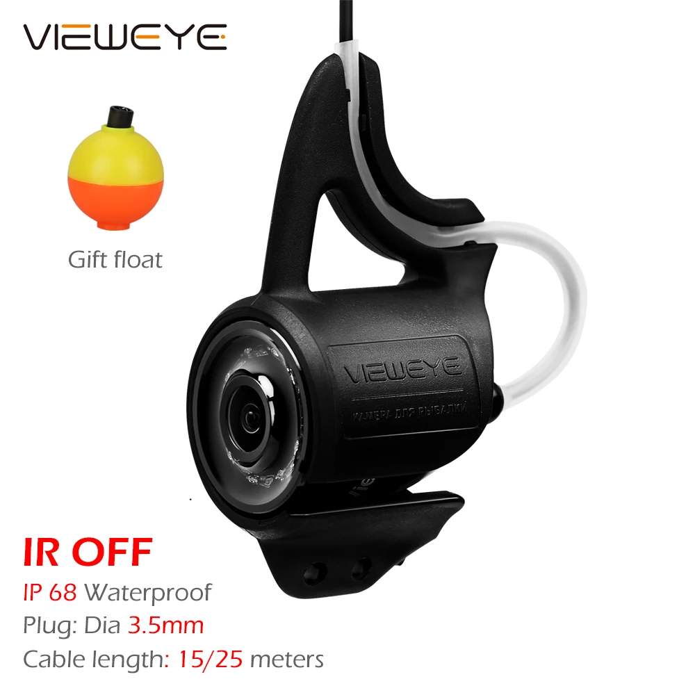 Fishing Accessories 15m/25m Single Underwater Fishing Camera Accessories For VET Series 8 IR Infrared Lamp