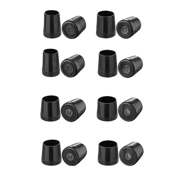 8 Pairs High Heel Protector Heel Repair Caps Covers, Extra Small, Small, Medium, Large, Black high heel