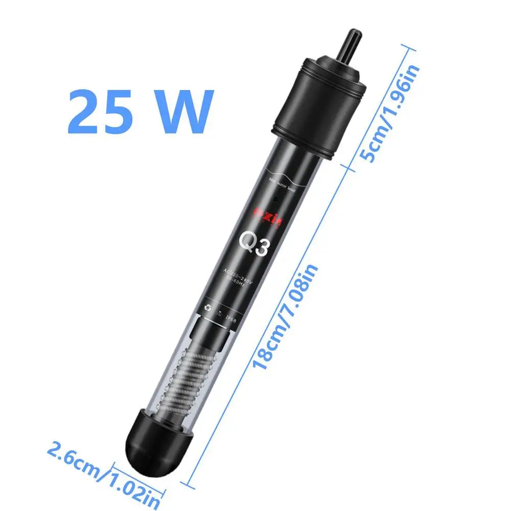 Fish Tank Heating Rod Warmer Heating Rod Adjustable IP68 Waterproof  Submersible Heater With Temperature Display For Marine _ - AliExpress Mobile