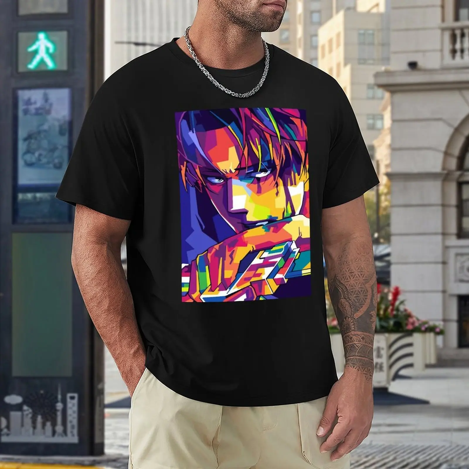 Anime Art Levis Classic In Vendita T-Shirt Girocollo Motion Funny Tees Creative Fitness Taglia Usa