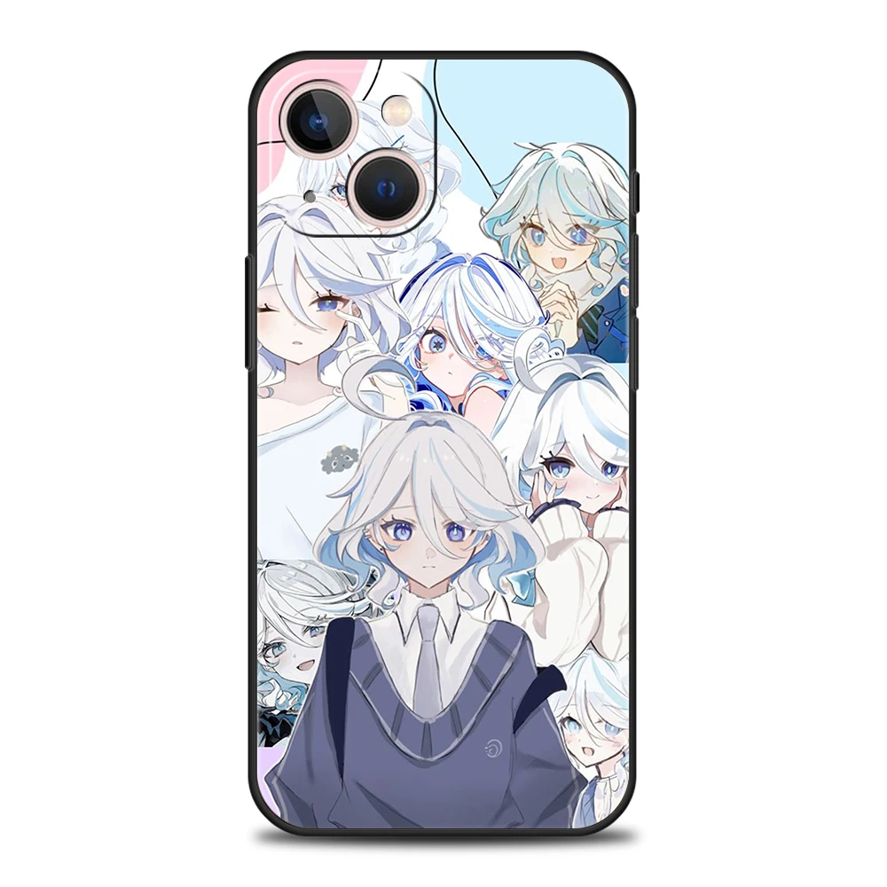 Genshin Impact Lovely Furina Luxury Phone Case Cover