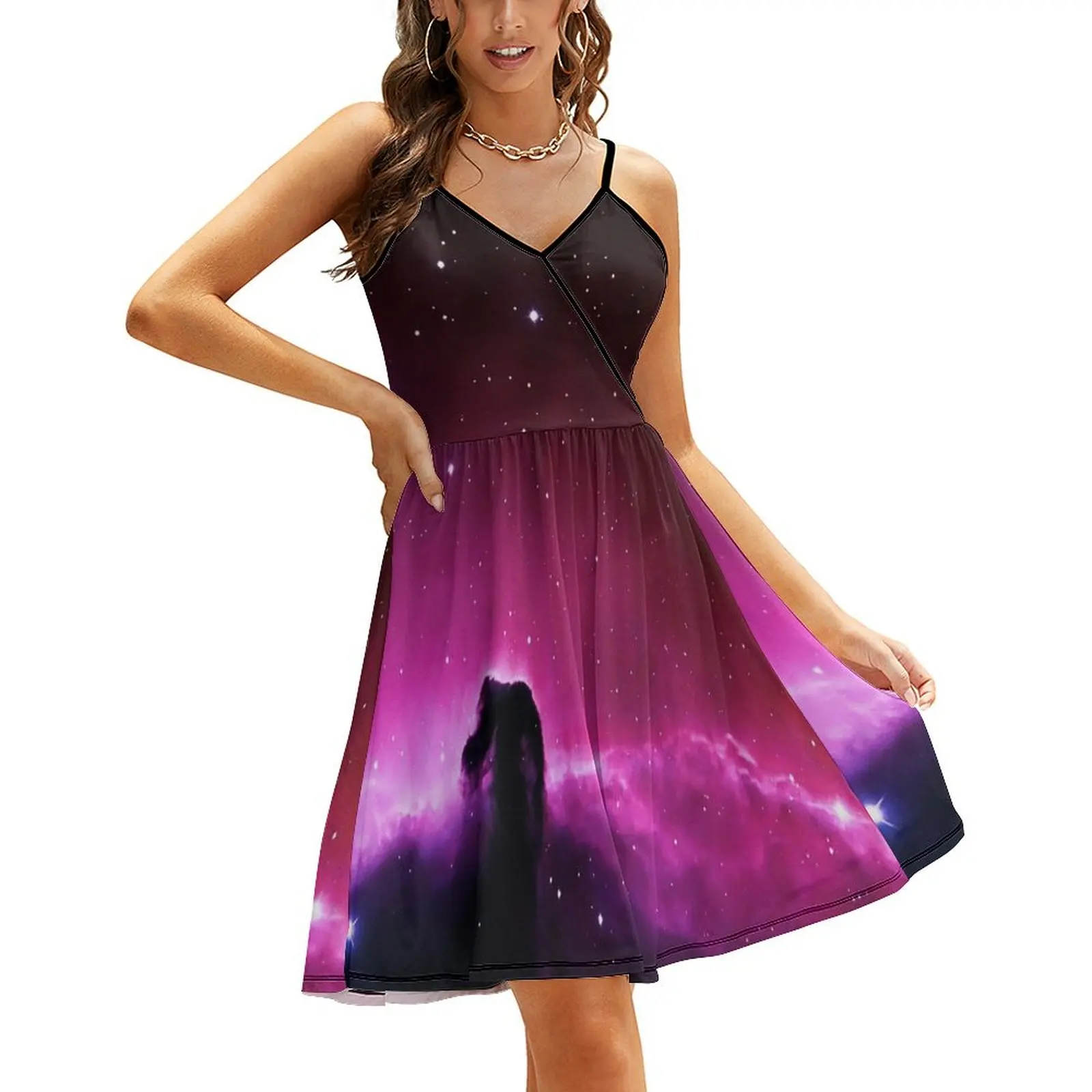 

Horsehead Nebula Sling Dress Beachwear summer dresses women 2024