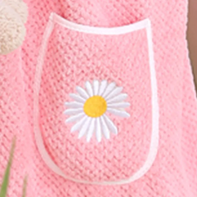 Girls' Summer Pineapple Plaid Thickened Bathrobe Quick-drying Absorbent Bath Towel Can Be Wrapped and Worn Shower Skirt