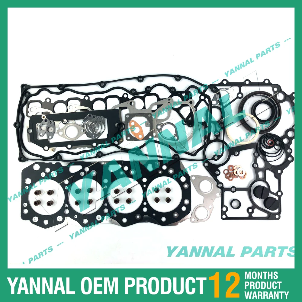 

Engine gasket 4JJ1 4JJ1T full cylinder head gasket for Case excavator or D-max