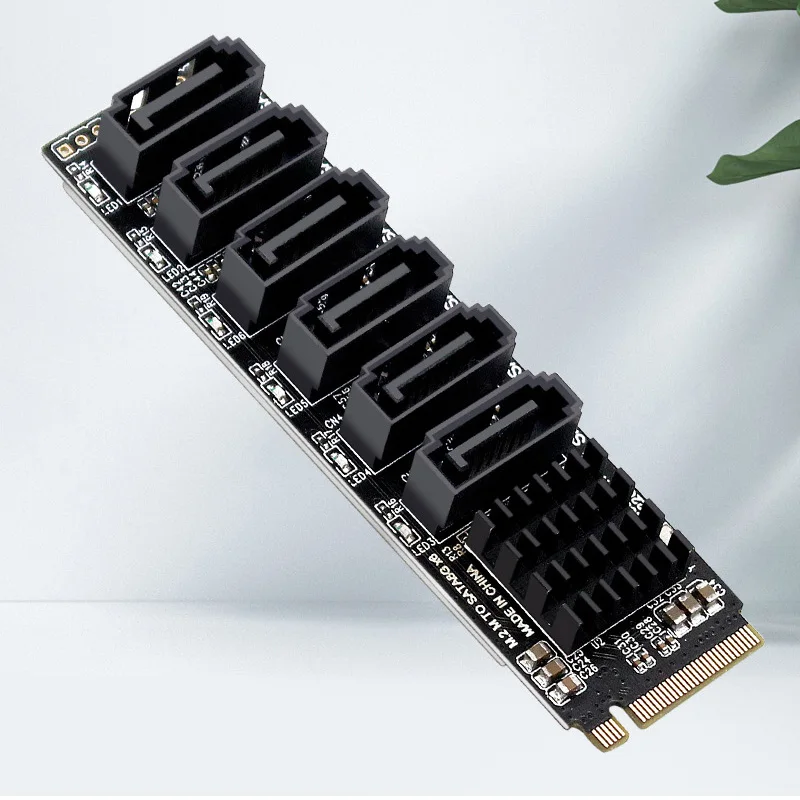 Переходник NVME на SATA, плата расширения M.2 на SATA, M2 разъем ...